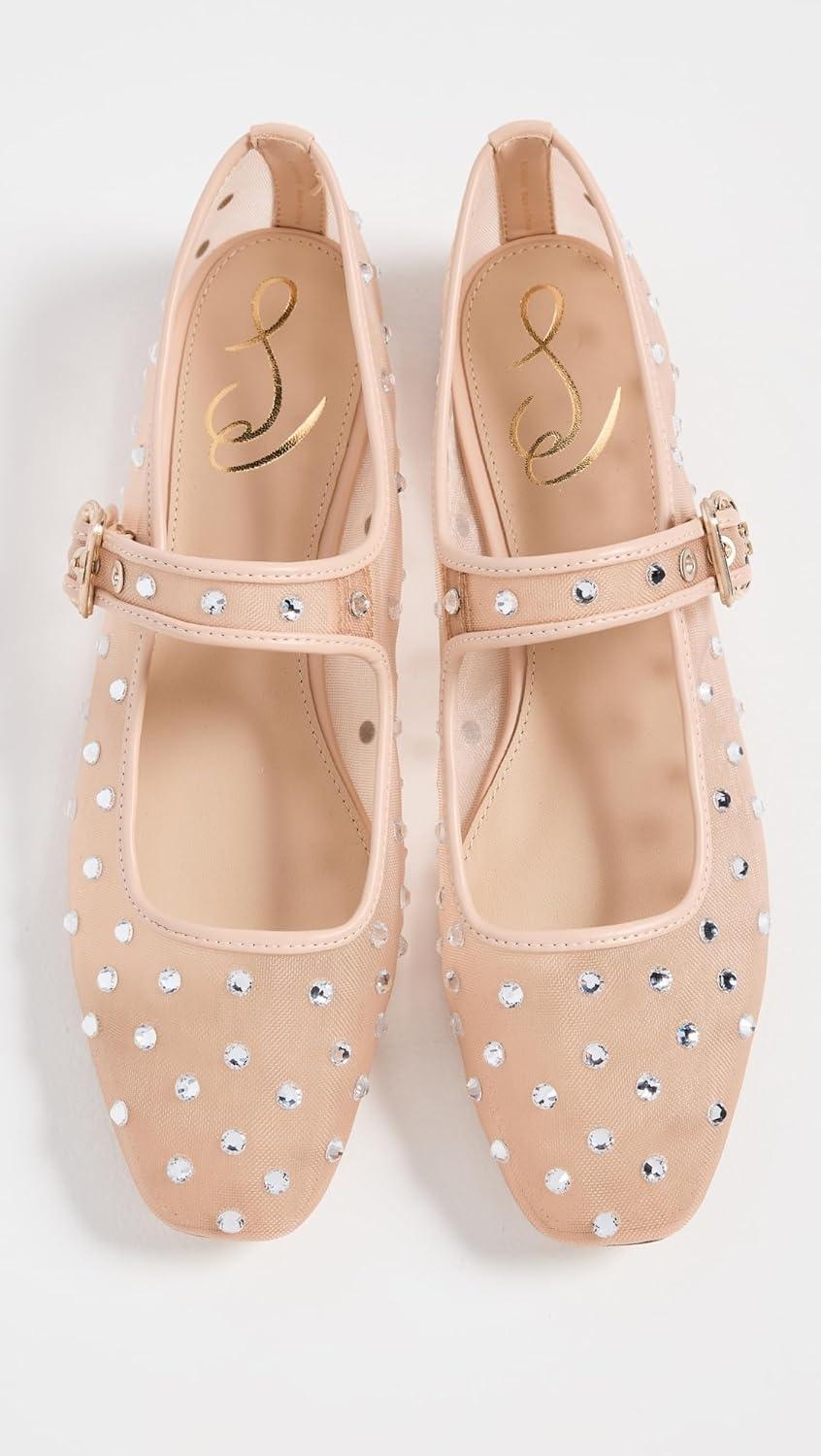 image:imageSam Edelman Womens MichaelaMary Jane FlatVintage Pink