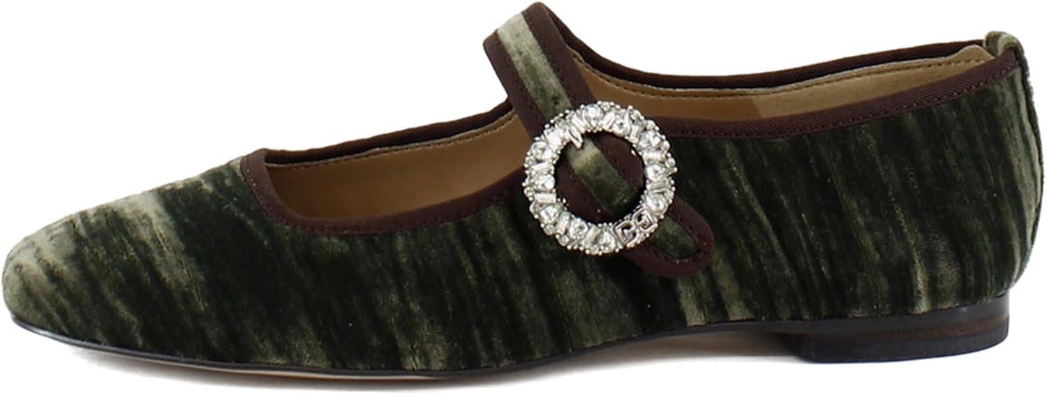 image:imageSam Edelman Womens MichaelaMary Jane FlatWinter Moss Crystal