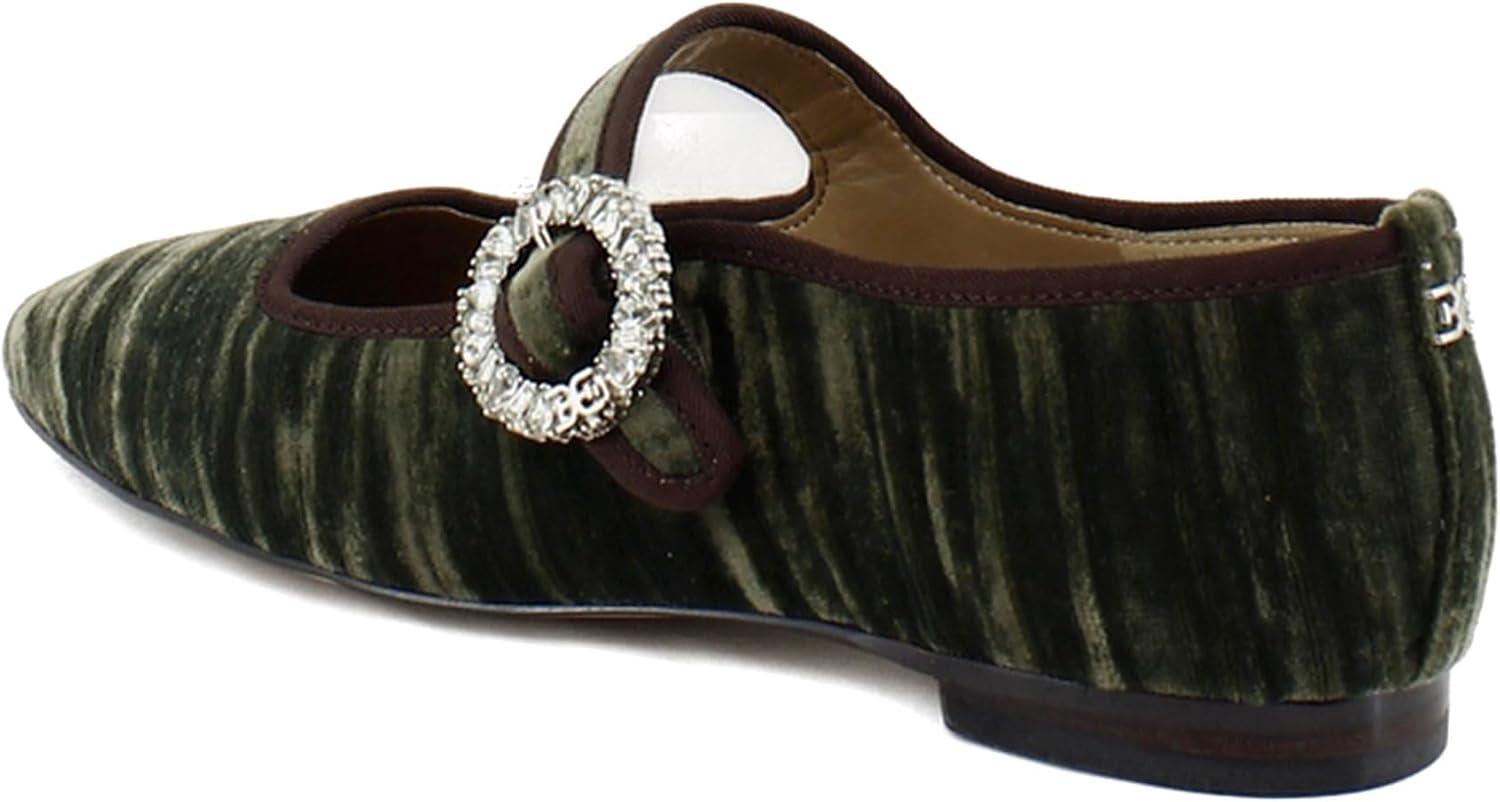 image:imageSam Edelman Womens MichaelaMary Jane FlatWinter Moss Crystal