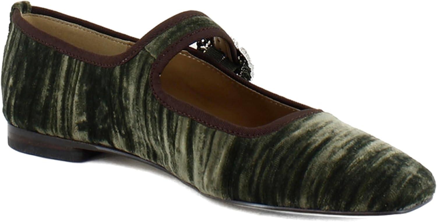 image:imageSam Edelman Womens MichaelaMary Jane FlatWinter Moss Crystal