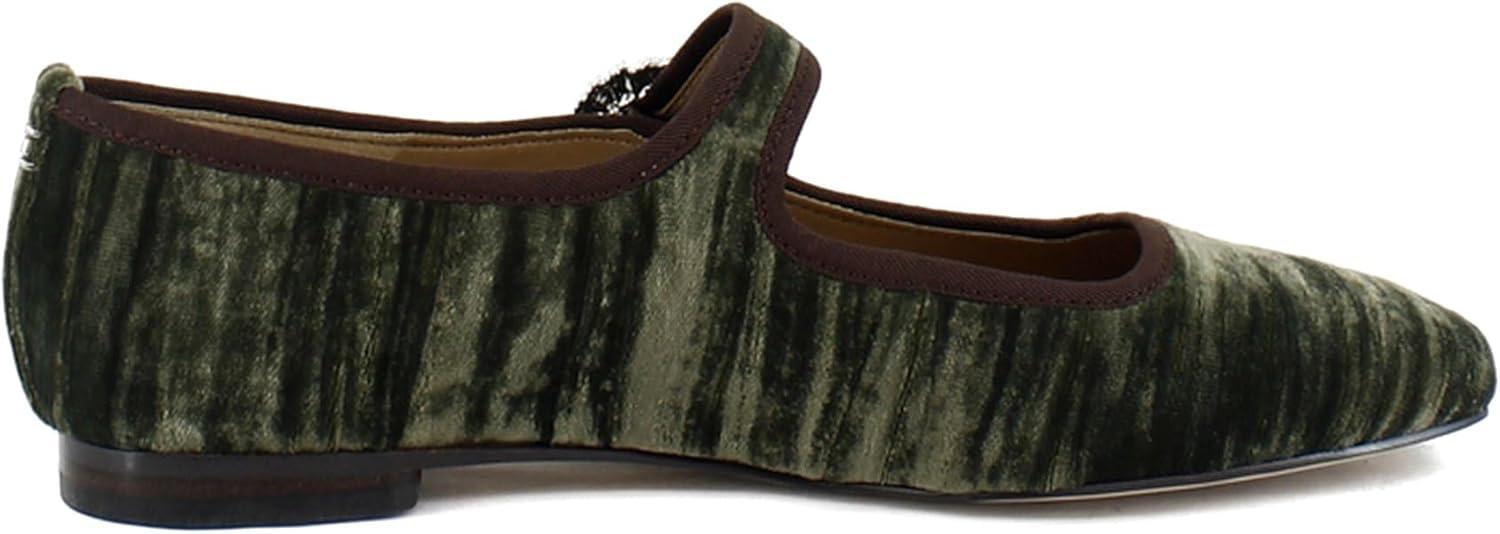 image:imageSam Edelman Womens MichaelaMary Jane FlatWinter Moss Crystal