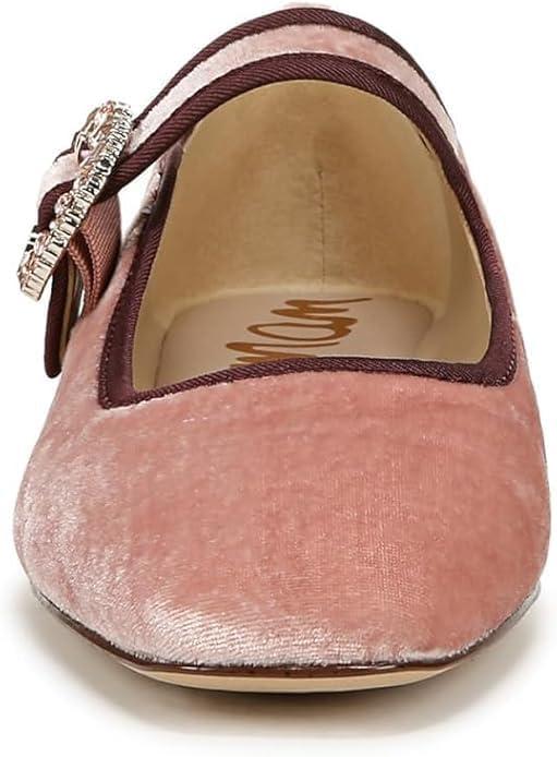 image:imageSam Edelman Womens MichaelaMary Jane FlatWinter Peony Crystal