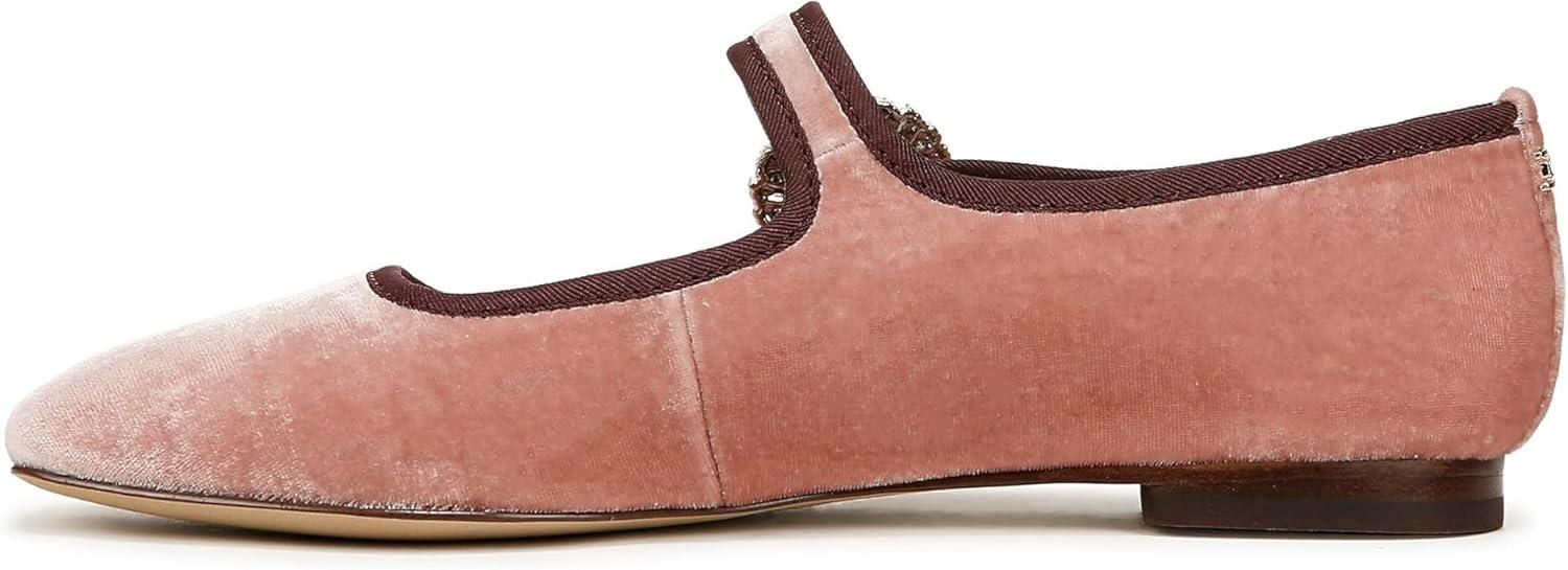 image:imageSam Edelman Womens MichaelaMary Jane FlatWinter Peony Crystal