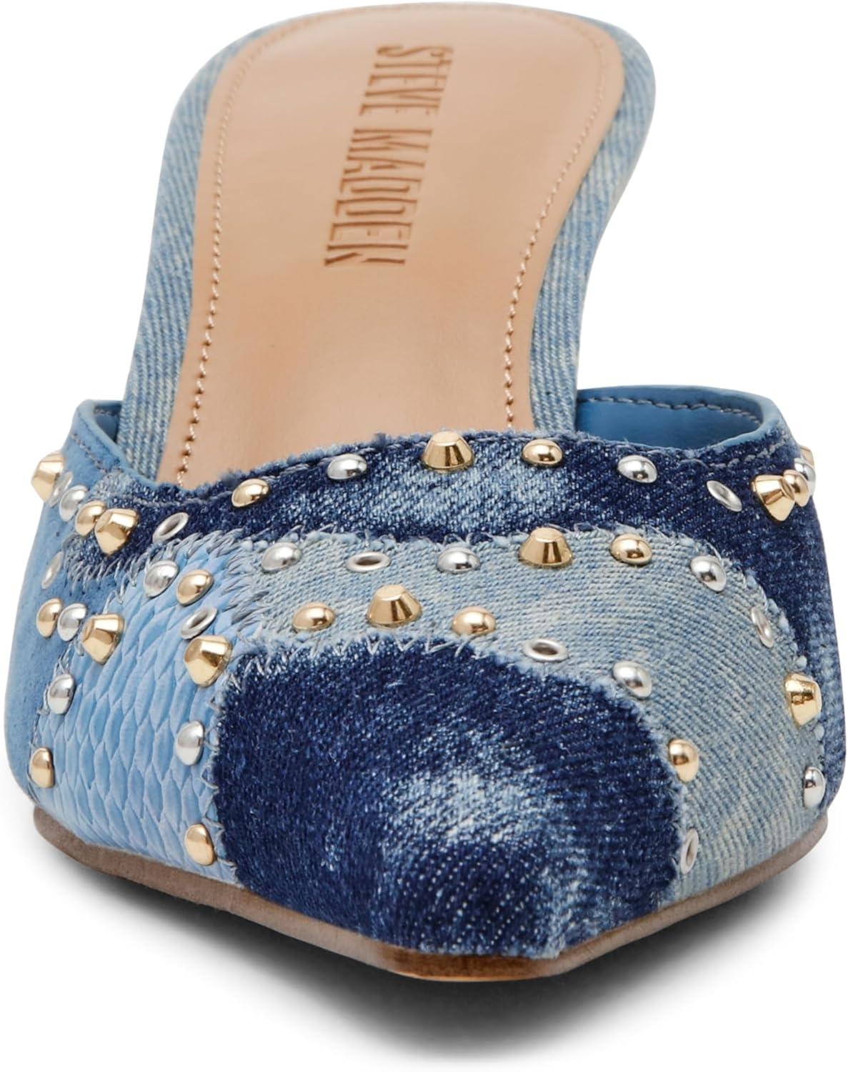 image:imageSteve Madden Womens AlexiDenim Mult Studded