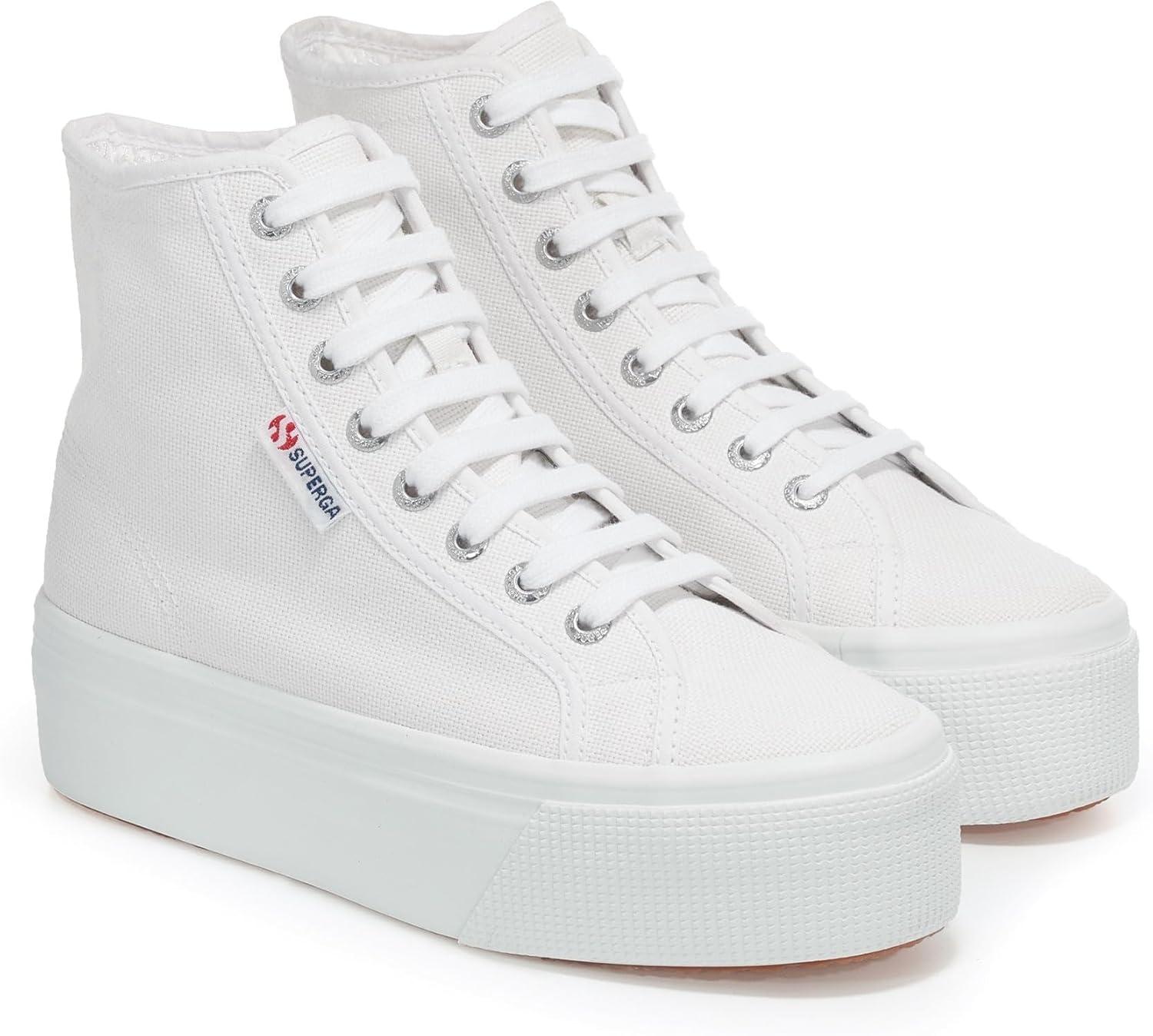 image:imageSuperga UnisexAdult 2708 Hi TopWhite 2