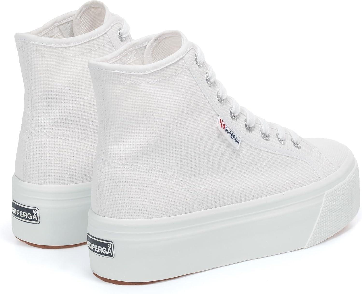 image:imageSuperga UnisexAdult 2708 Hi TopWhite 2