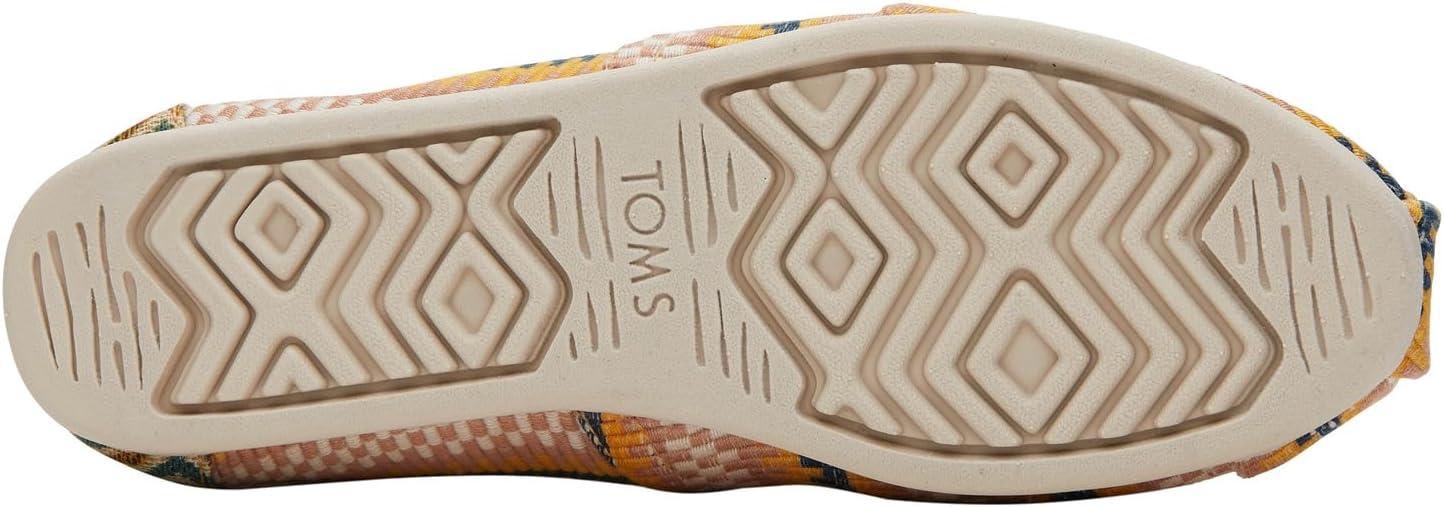 image:imageToms Womens Alpargata Cloudbound 10019691Mango Striped Global Woven