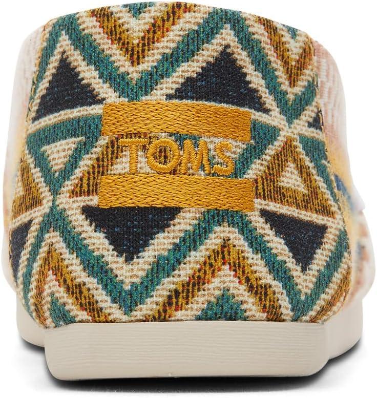 image:imageToms Womens Alpargata Cloudbound 10019691Mango Striped Global Woven