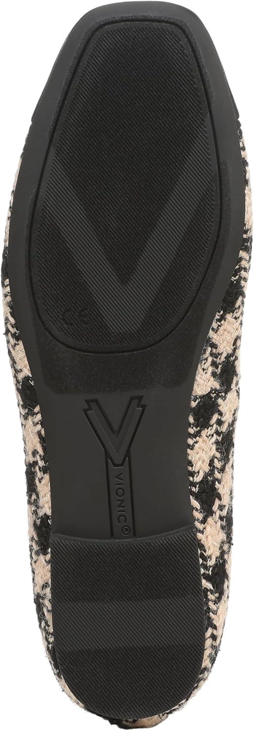image:imageVionic Womens Klara Ballet Flat Cameo Rose LeatherBlack Cream