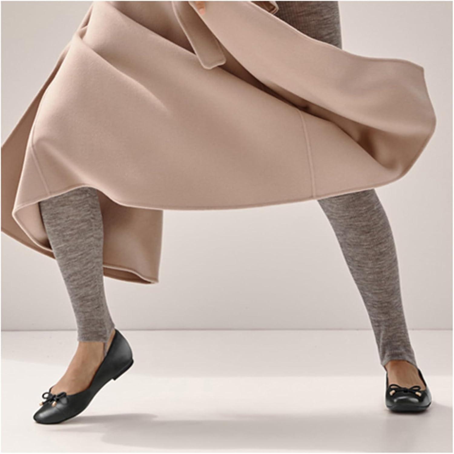 image:imageVionic Womens Klara Ballet Flat Cameo Rose LeatherBlack Leather