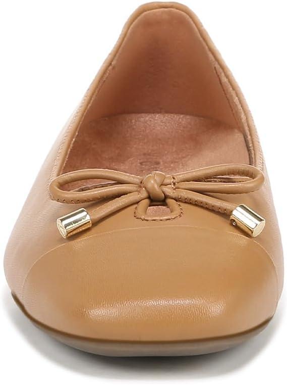 image:imageVionic Womens Klara Ballet Flat Cameo Rose LeatherCamel Leather