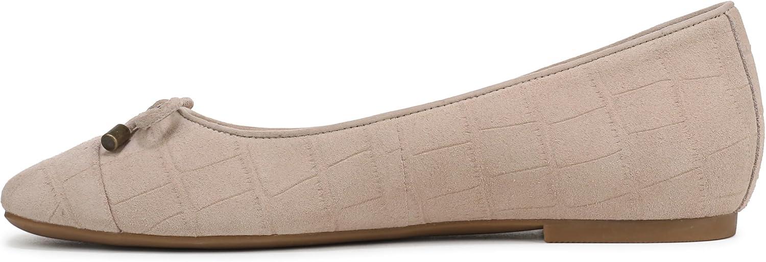 image:imageVionic Womens Klara Ballet Flat Cameo Rose LeatherLucid Beige Croc Sde