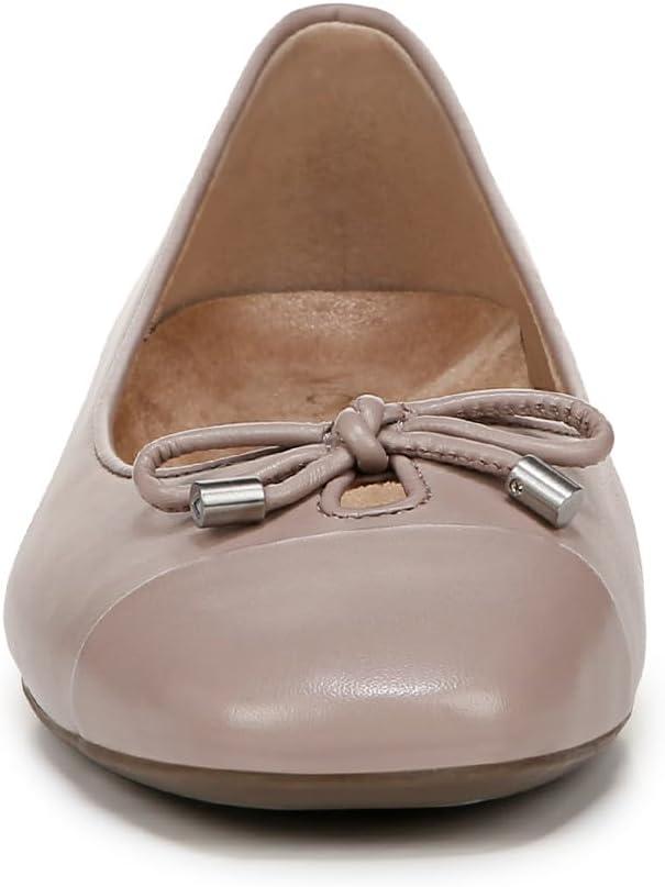 image:imageVionic Womens Klara Ballet Flat Cameo Rose LeatherMagnolia Dusk Grey Leather