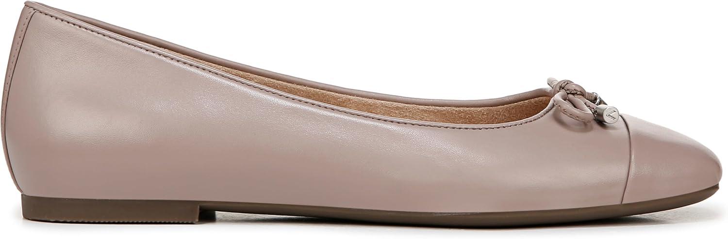 image:imageVionic Womens Klara Ballet Flat Cameo Rose LeatherMagnolia Dusk Grey Leather