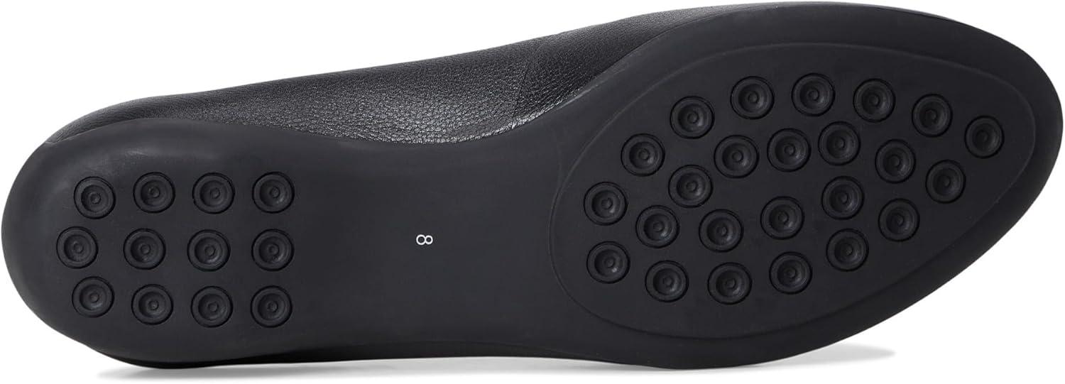image:imageWomens Genuine Leather Comfort Slip on Ballet FlatsBlack Napa Soft