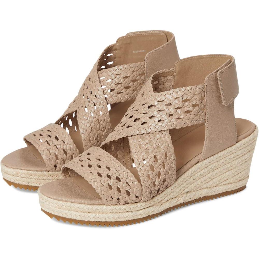 image:imageEileen Fisher Womens Willow Espadrille Wedge SandalParchment