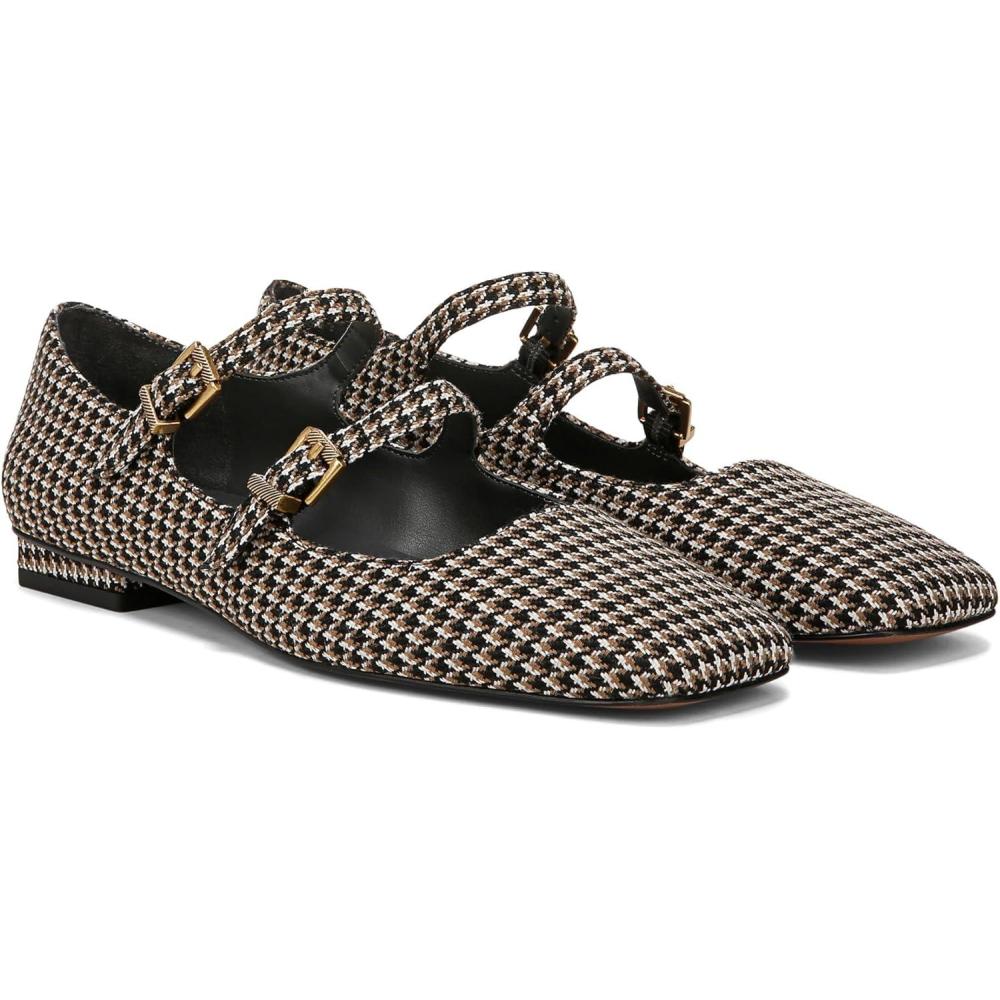 image:imageFranco Sarto Womens Tesoro Mary JaneBlack Houndstooth Fabric