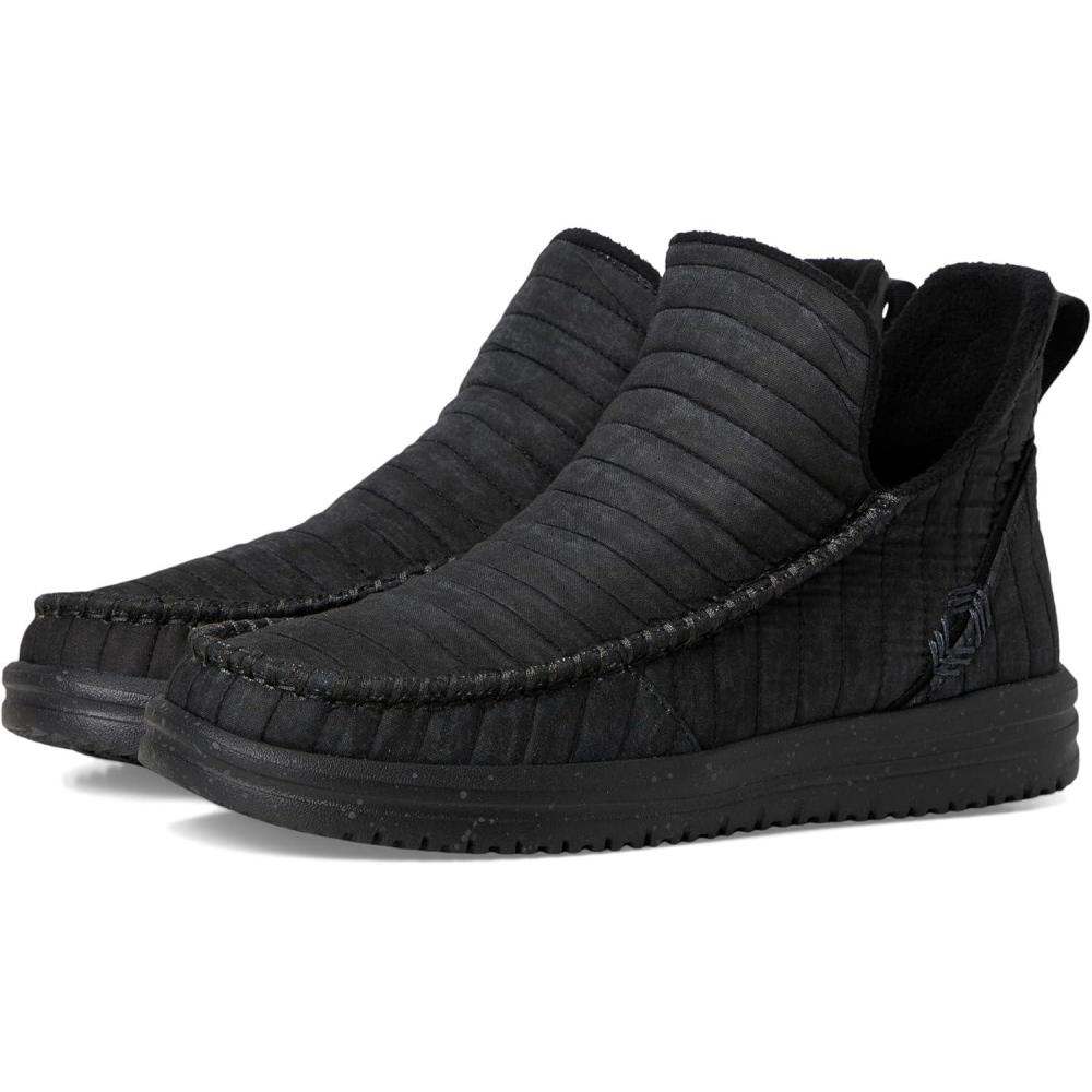 image:imageHEYDUDE womens Camden QuiltedBlackBlack