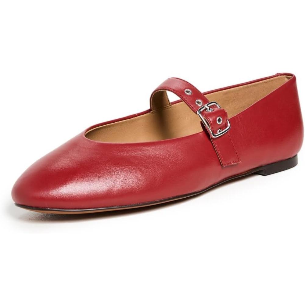 image:imageMadewell Womens The Beverley Mary Jane FlatsRuby Port