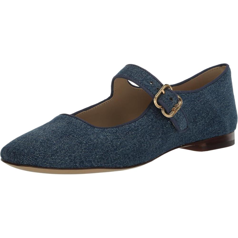 image:imageSam Edelman Womens MichaelaMary Jane FlatBlue Stone