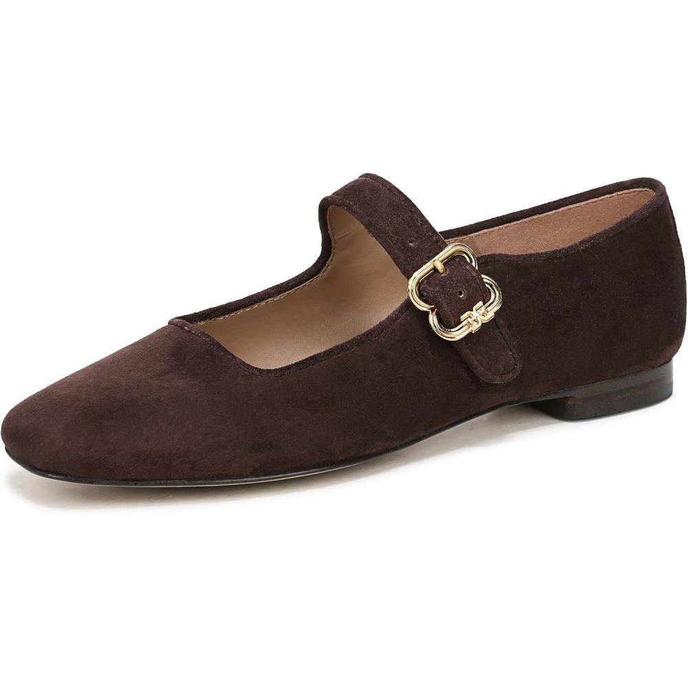 image:imageSam Edelman Womens MichaelaMary Jane FlatCaf Noir