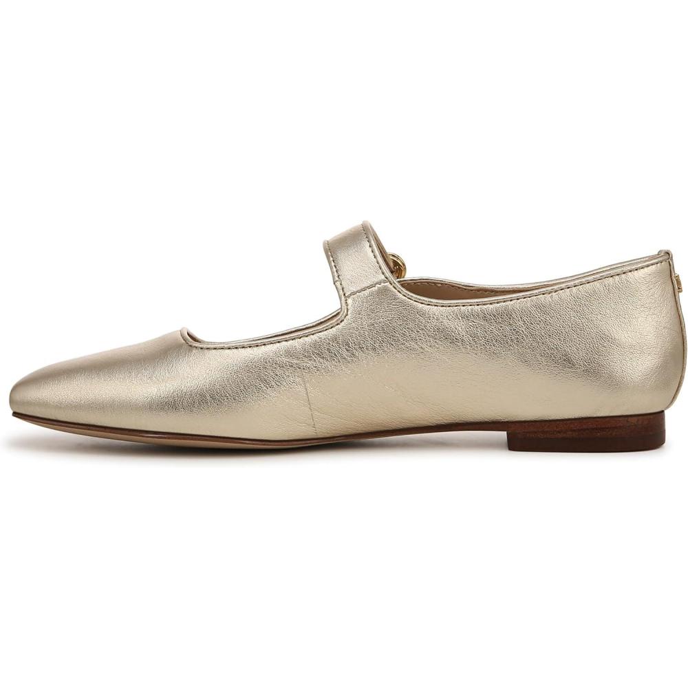 image:imageSam Edelman Womens MichaelaMary Jane FlatGold Leaf