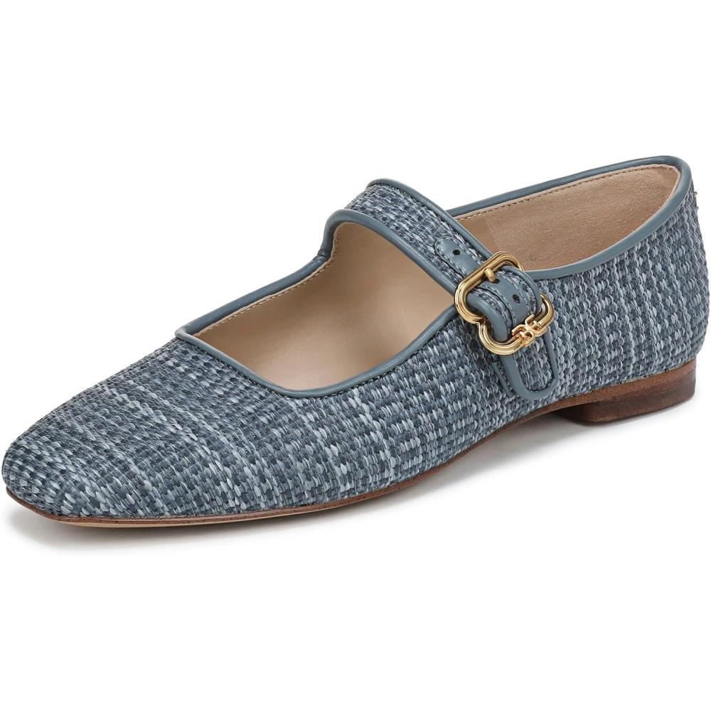 image:imageSam Edelman Womens MichaelaMary Jane FlatSlate Sky