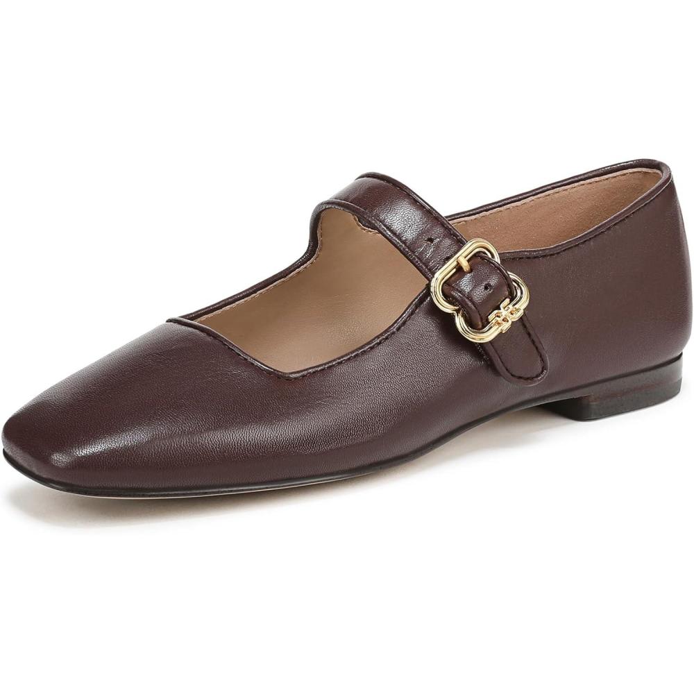 image:imageSam Edelman Womens MichaelaMary Jane FlatSpiced Pecan