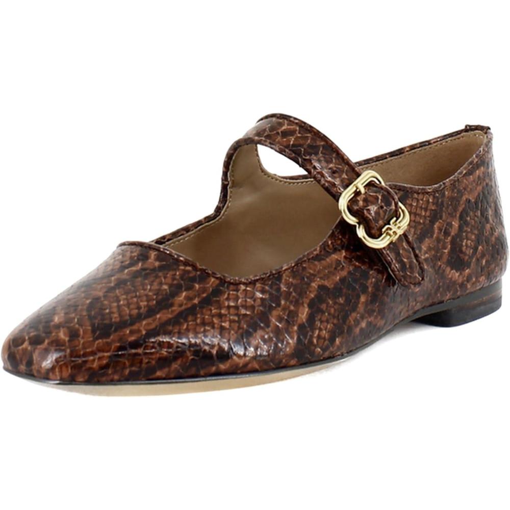 image:imageSam Edelman Womens MichaelaMary Jane FlatStable Brown