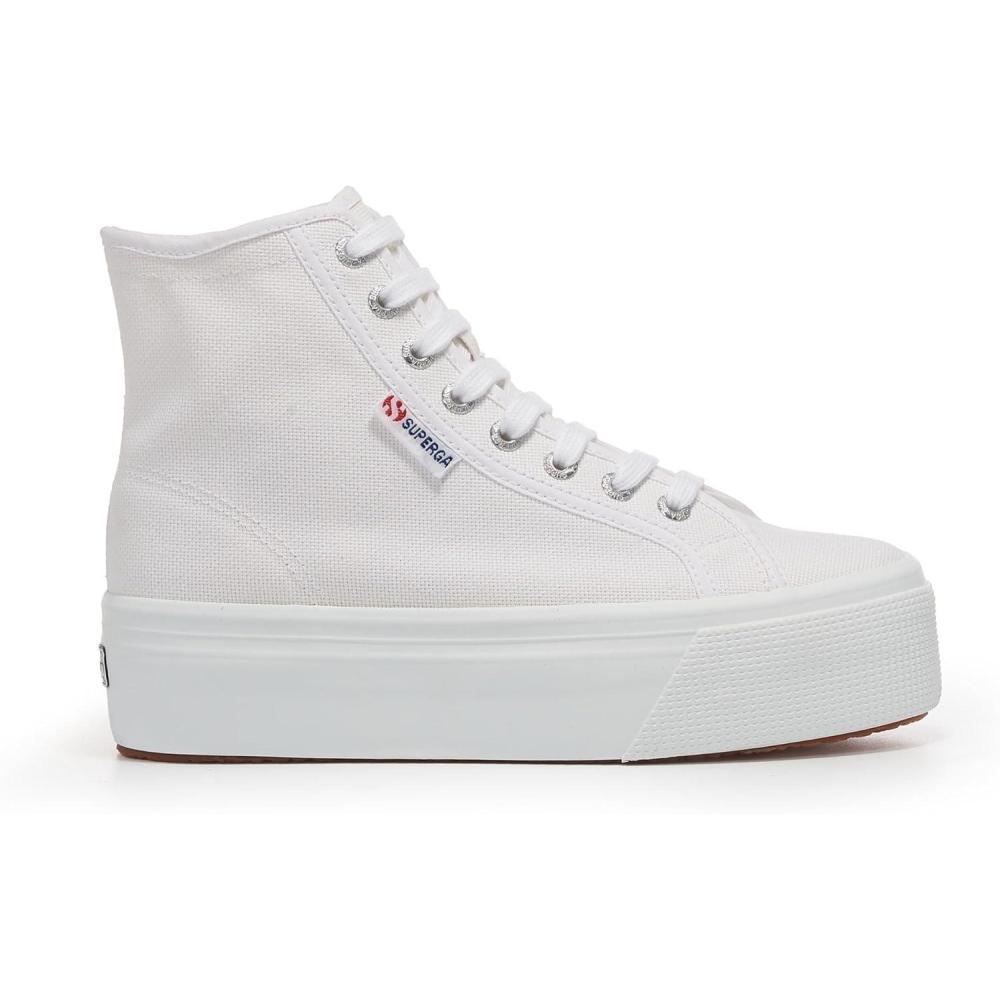 image:imageSuperga UnisexAdult 2708 Hi TopWhite 2