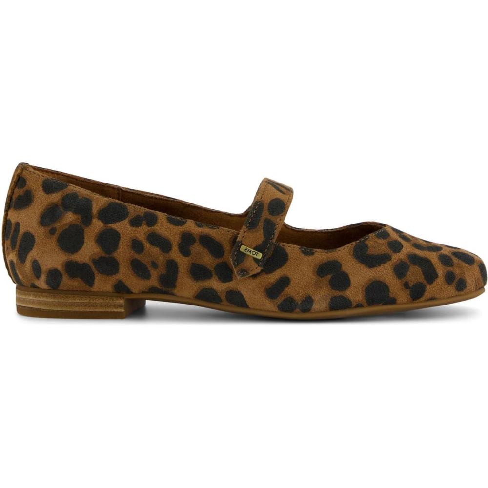 image:imageTOMS Womens Bianca Mary Jane Ballet Flats Casual  BlackBrn Sug Lprd Sue
