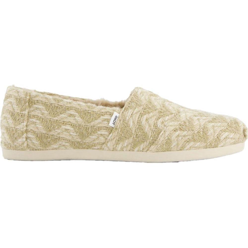 image:imageToms Womens Alpargata Cloudbound 10019691Natural Versatile Woven Faux Fur