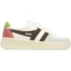 White/Dark Brown/Moss