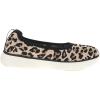Tan/Black Leopard Eng Knit