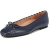Navy Nappa Leather