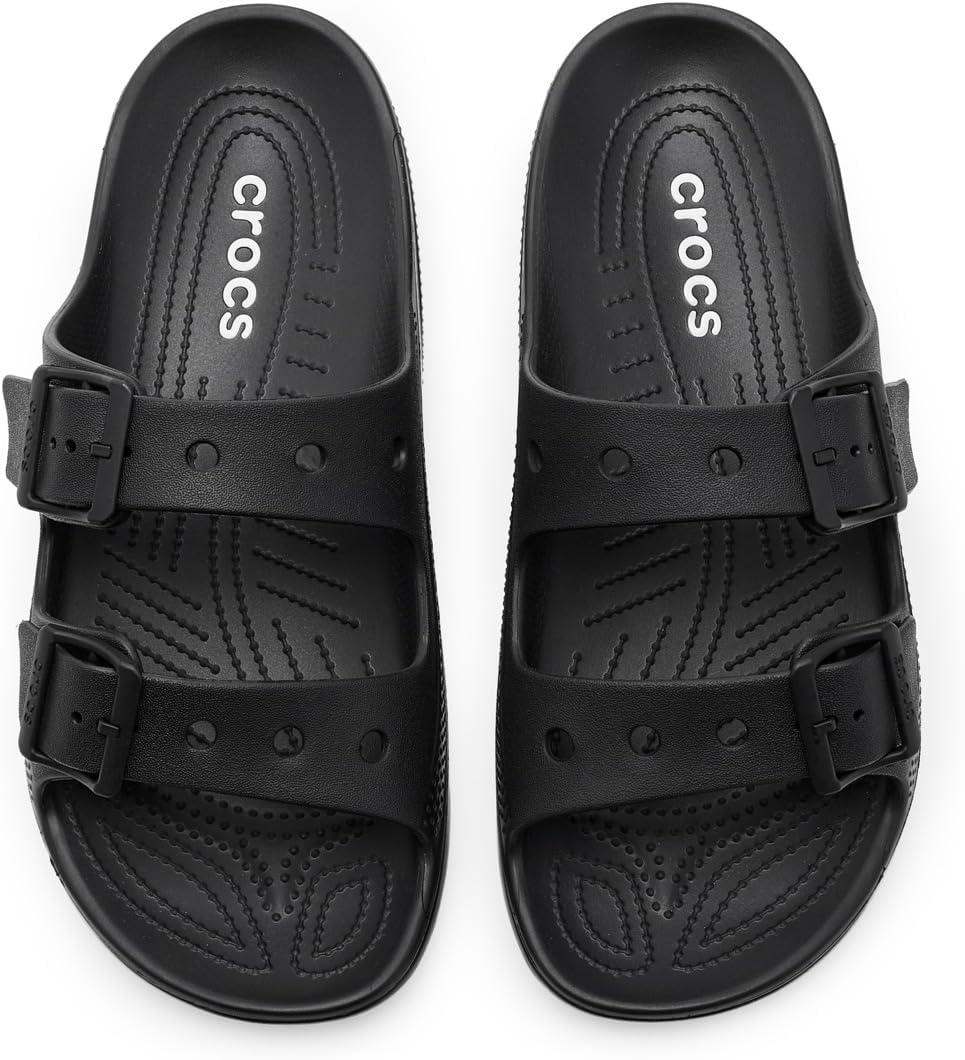 image:imageCrocs mens Classic Saturday Sandals SlidesBlack