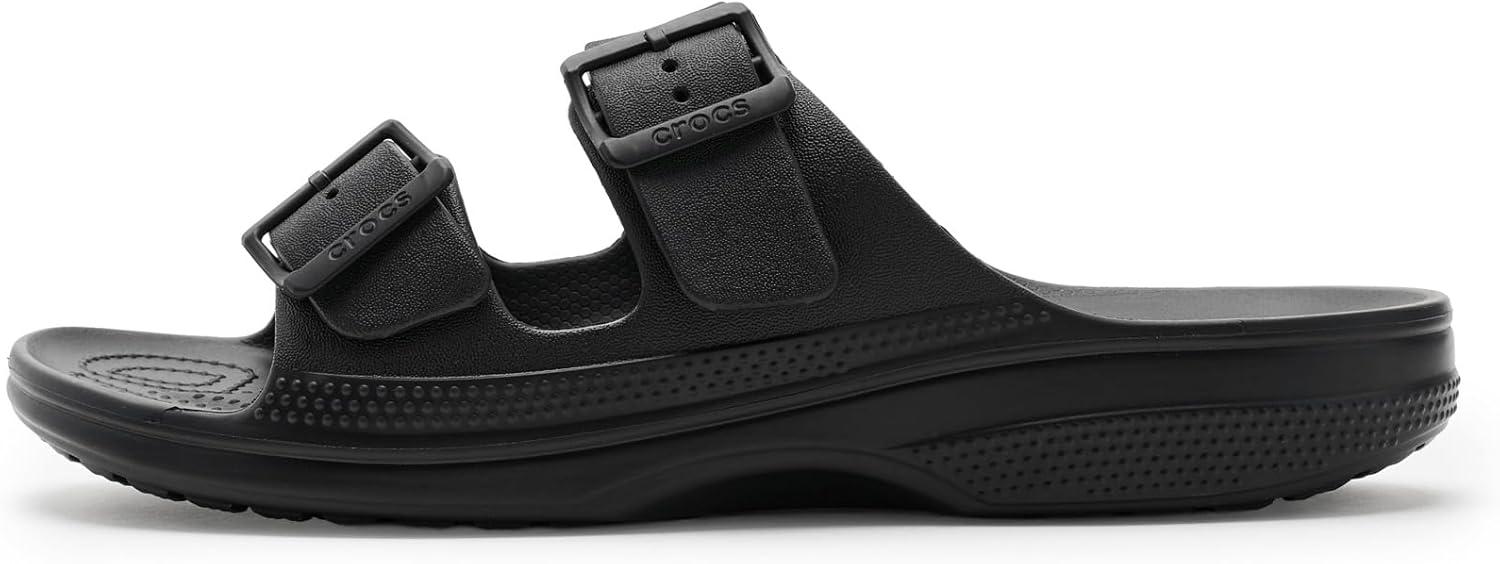 image:imageCrocs mens Classic Saturday Sandals SlidesBlack