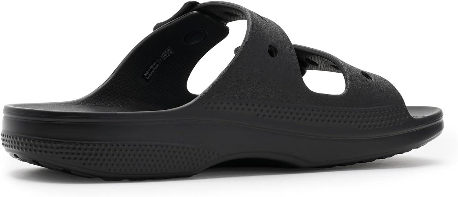 image:imageCrocs mens Classic Saturday Sandals SlidesBlack