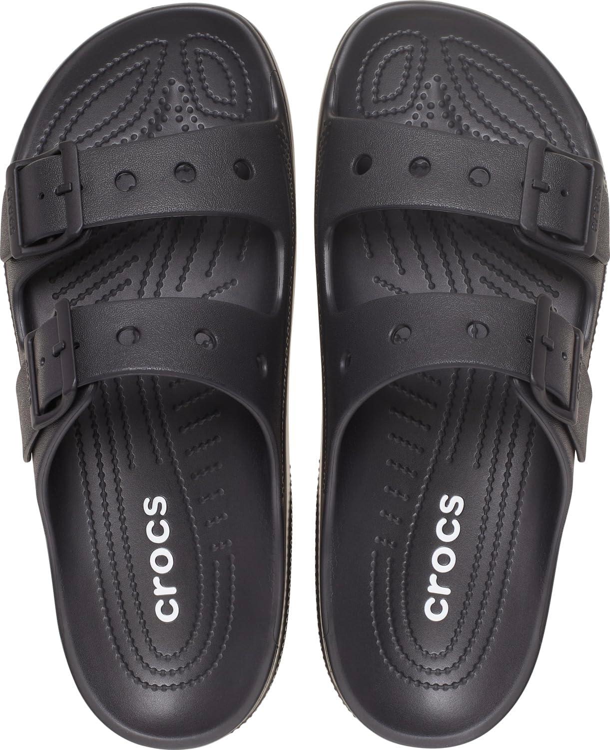 image:imageCrocs mens Classic Saturday Sandals SlidesBlack