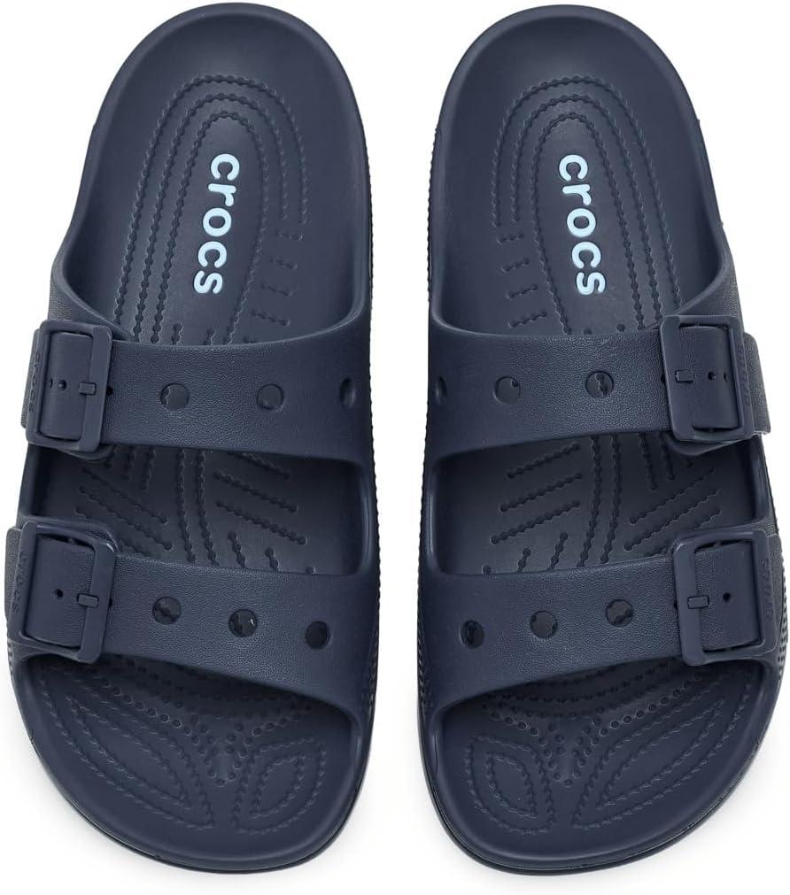 image:imageCrocs mens Classic Saturday Sandals SlidesNavy