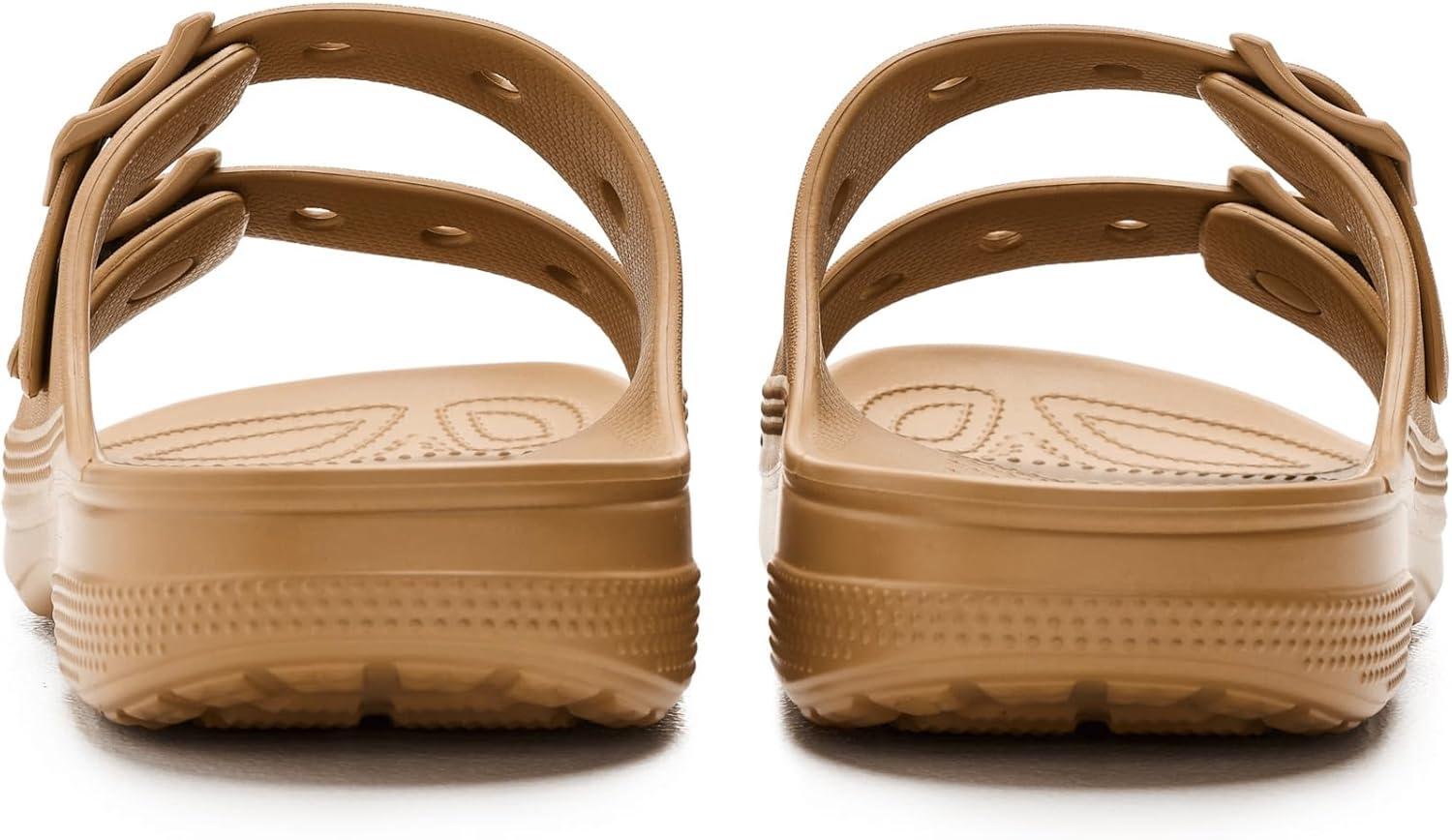 image:imageCrocs mens Classic Saturday Sandals SlidesUmber