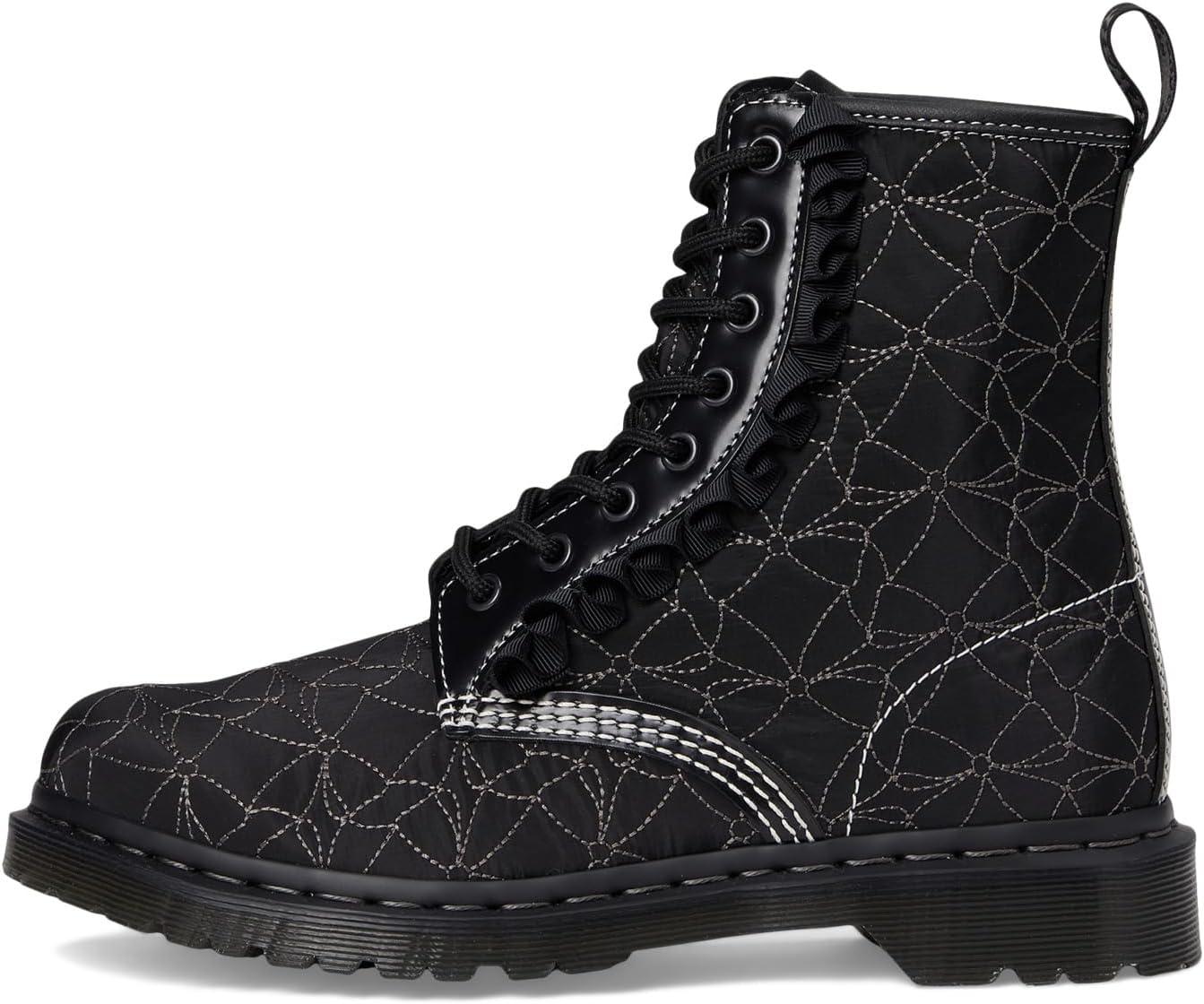 image:imageDr Martens Womens 1460 Frill Combat BootBlack