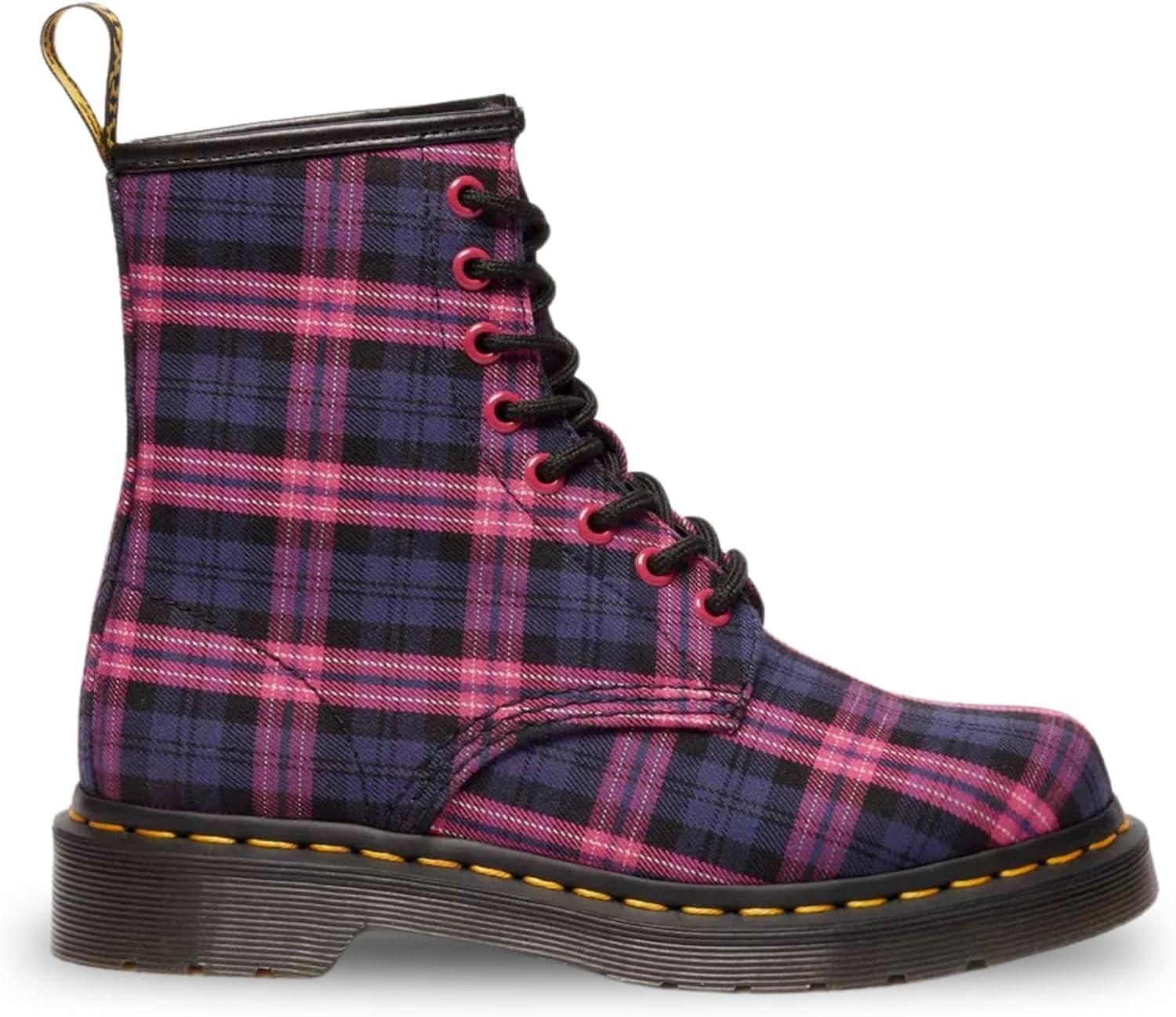 image:imageDr Martens womens 1460Pink Multi Tartan
