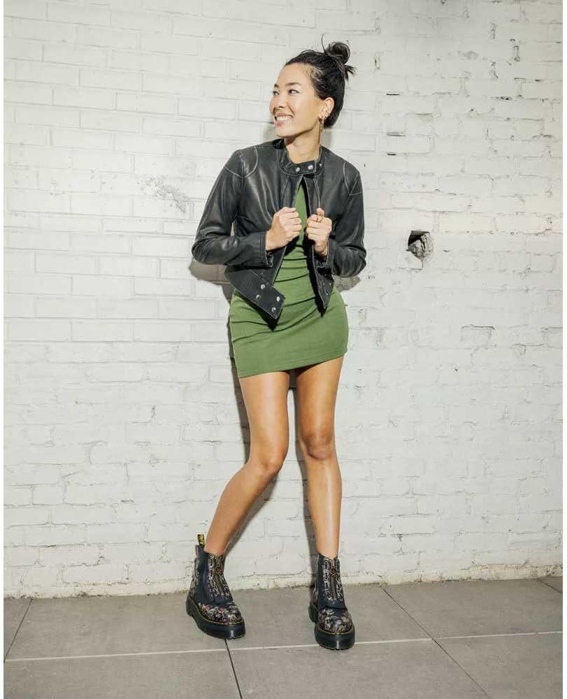 image:imageDr Martens womens Sinclair Decayed Roses Classic Tumbled NappaBlack