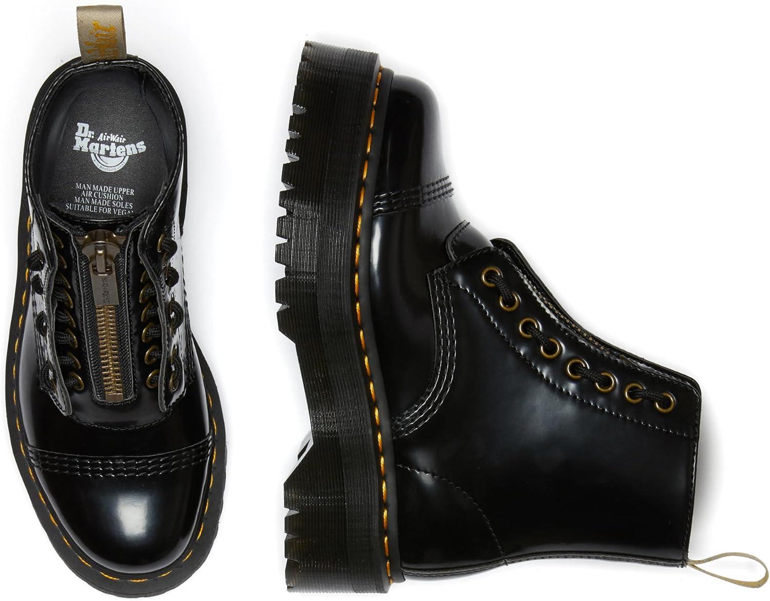 image:imageDr Martens womens Sinclair Decayed Roses Classic Tumbled NappaBlack Oxford