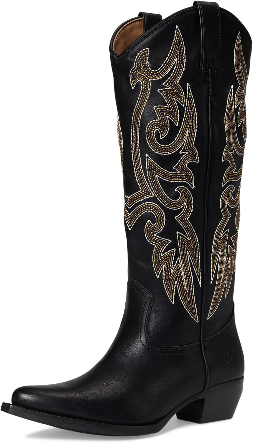 image:imageFRYE AND CO womens Irlene Tall Deco StitchBlack