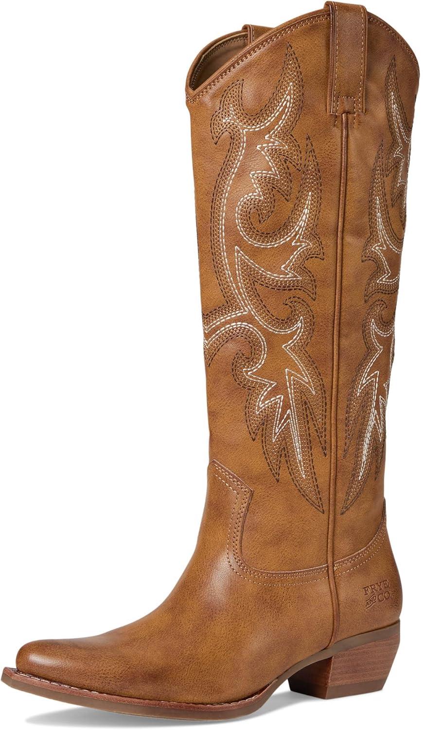 image:imageFRYE AND CO womens Irlene Tall Deco StitchCaramel