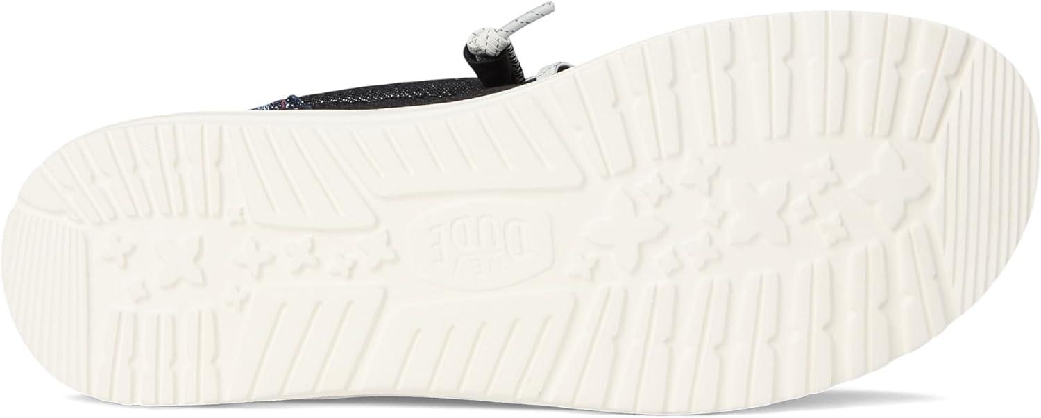 image:imageHEYDUDE Mens Wally Funk Striped DenimGranite GreyMulti