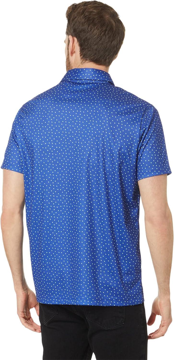 image:imagePerformance Polo with Shadow Dot Print by US Polo AssnBlue Raft