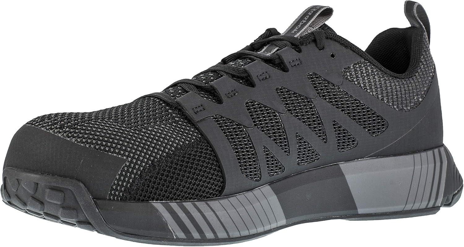 image:imageReebok Work Fusion Formidable Work Comp Toe Mid Mens OxfordBlackGrey